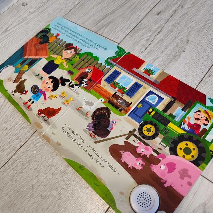 Niezwykły dzień... Na wsi. Książeczka z dźwiękiem