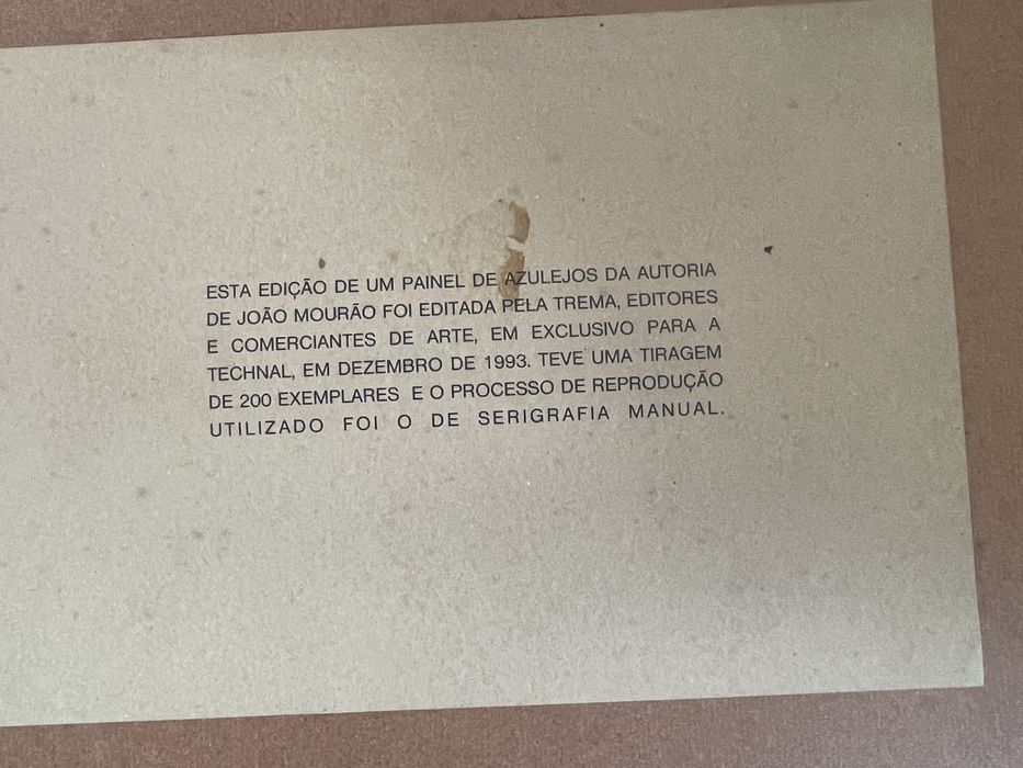 Painel de Azulejos de João Mourão 1993.