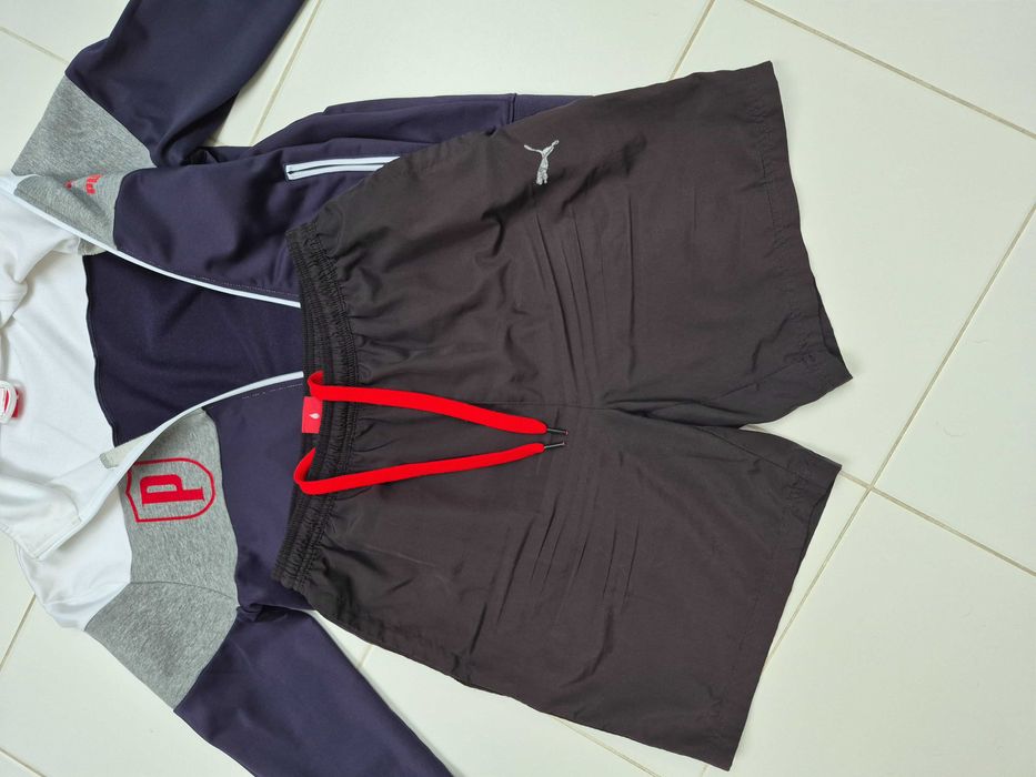 Bluza męska Puma sportlifestyle + spodenki r. M
