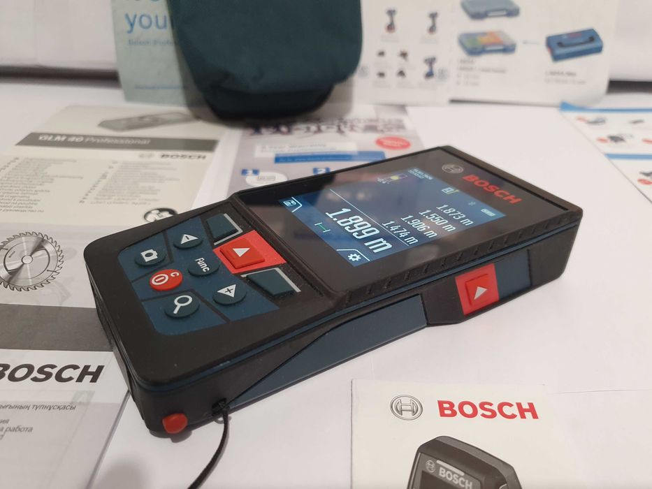 BOSCH GLM 120C dalmierz laserowy z kamerą Nowy 120m Bluetooth