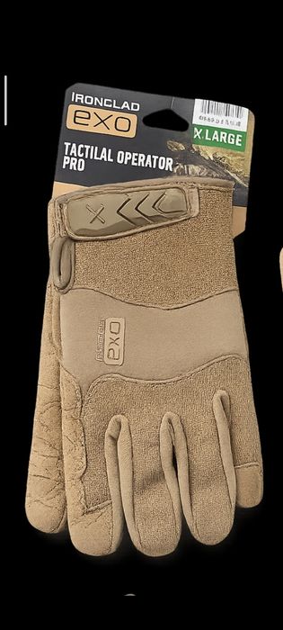 Тактические перчатки Ironclad EXO Tactical Pro XL | усиленные