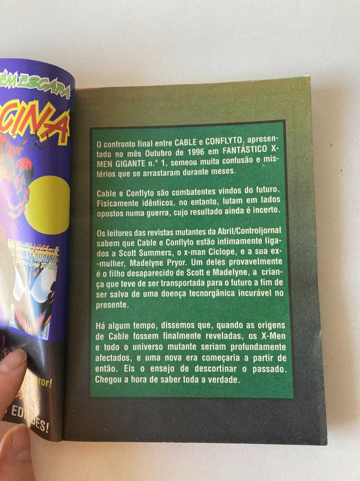 X-Men Edição Especial Nº2 Cable (1997) - HQ Banda desenhada PT/PT