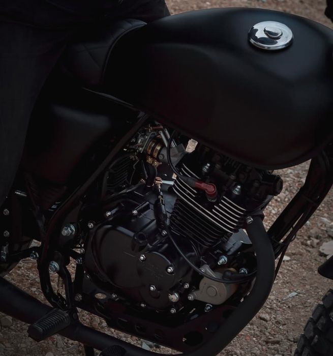 Mota Mutt Fat Sabbath 125cc Black Matt