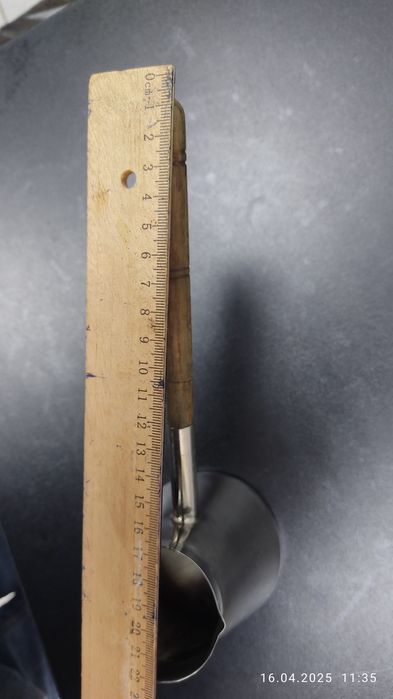 Турка для кофе (джезва) нержавейка ,170-200мл,  винтаж СССР,1959