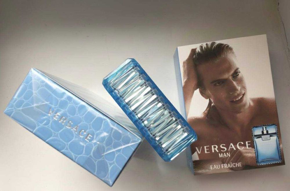 Духи для чоловіків Versace Man Eau Frai Туалетна вода чоловіча версачі