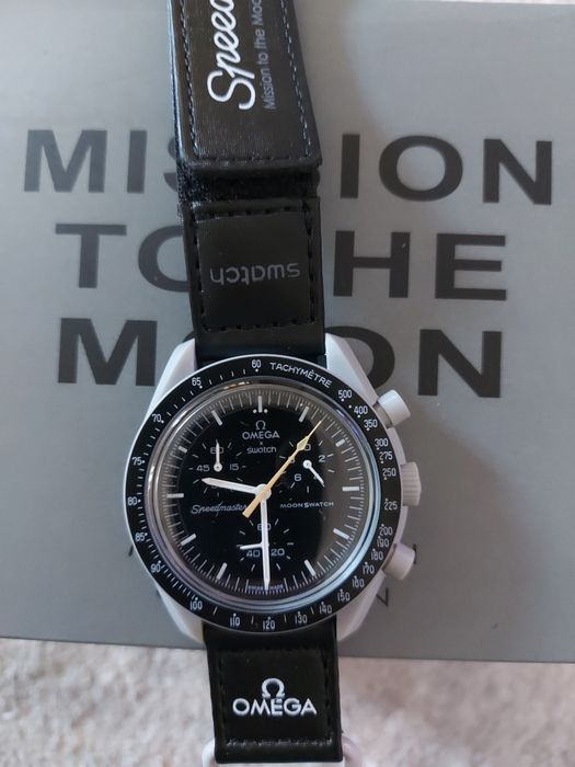 Swatch omega moon