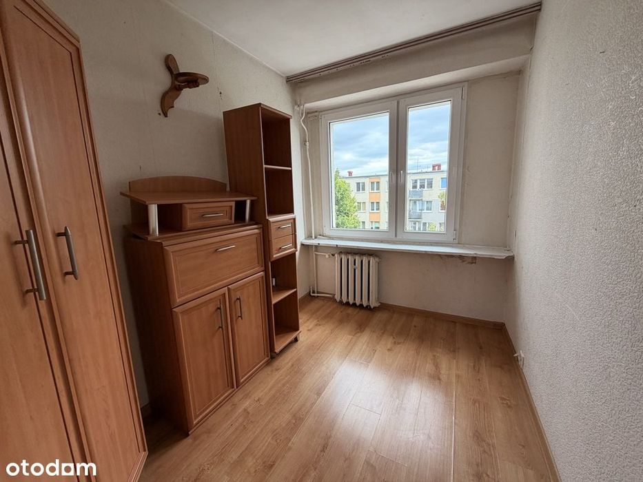 3 pokoje + balkon | 48,47 m² | Kościuszki | do aranżacji