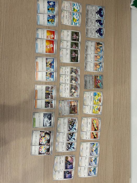 Cartas Pokémon em separado de Snow Hazard