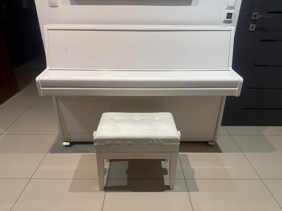Pianino Aspheim białe lakier
