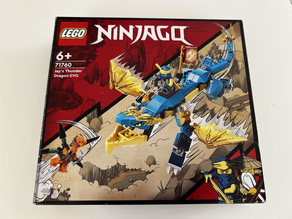 LEGO Ninjago 71760 Smok Gromu Jaya EVO + Pudełko