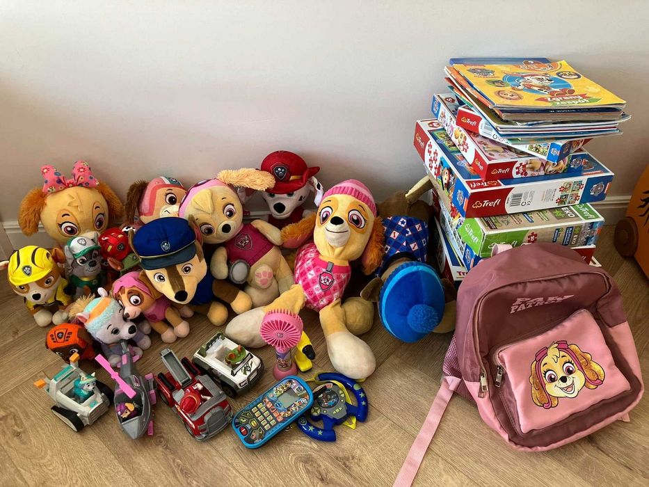 Zestaw zabawek Psi Patrol