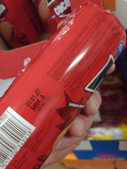 Zestaw 5 paczek ciastek zapraszamy