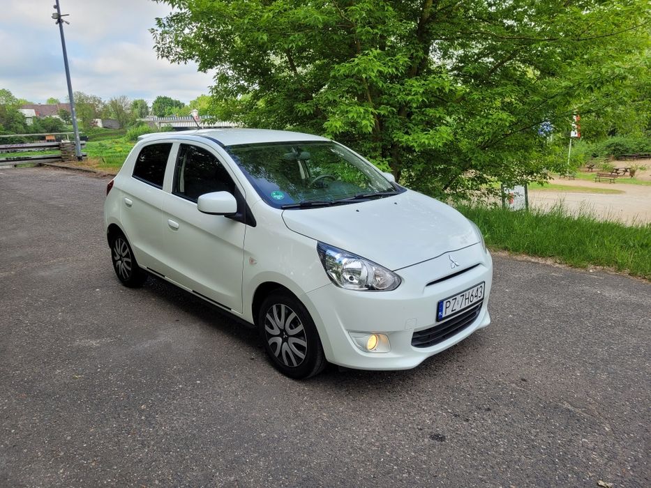 Mitsubishi Space Star 1.0 71KM klimatyzacja isofix piękny biały