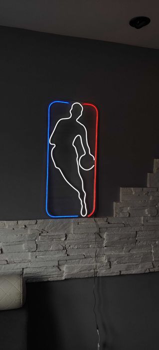 Logo NBA neon LED