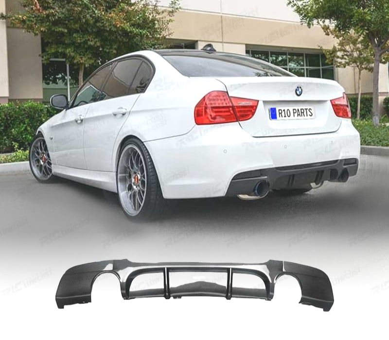 DIFUSOR BMW E90 E91 LOOK M PERFORMANCE CARBONO 0---0