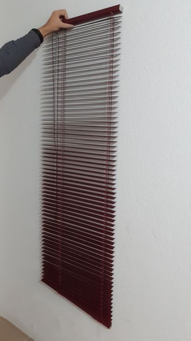 Estores laminados de alumínio