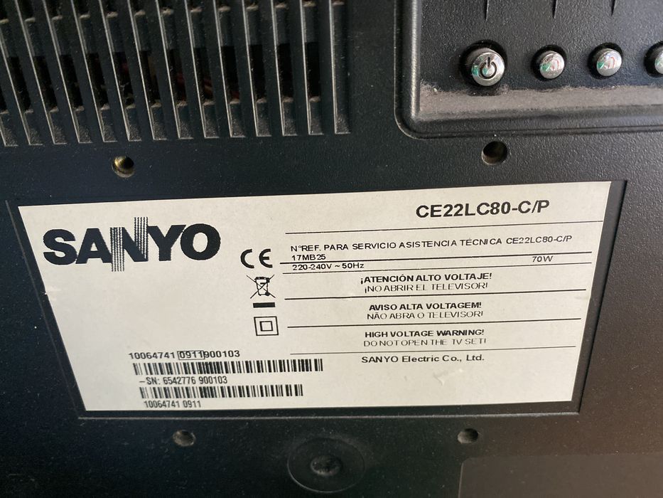 Televisao sanyo