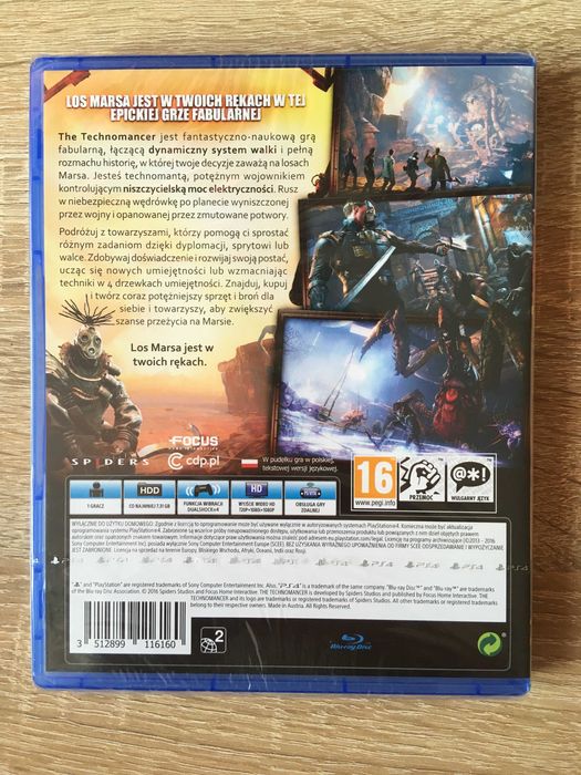 The Technomancer - PS4 - Spiders - PL - NOWA, FOLIA