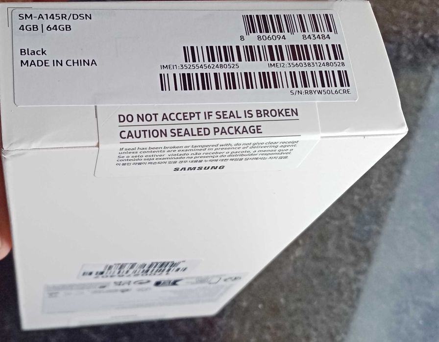 TElemóvel Samsung A 14 64g novo