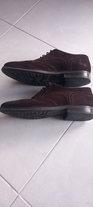 Sapatos homem camurça