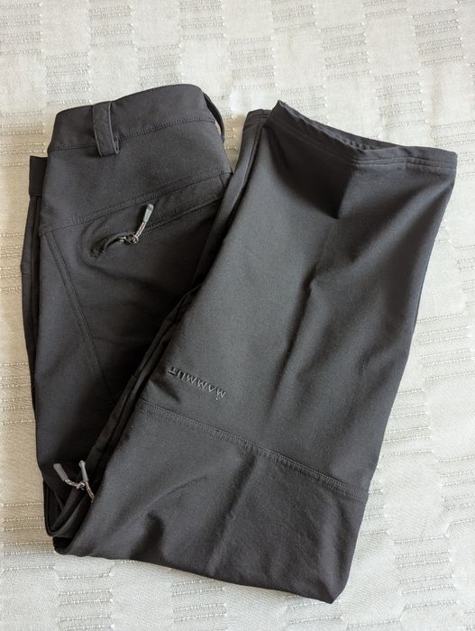 Брюки трекинговые Mammut Runbold Pants Black. р52.