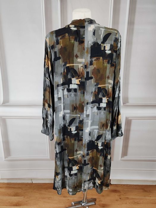 Extra, wygodna sukienka midi Zbiz rozmiar ok 46/48 wiskoza