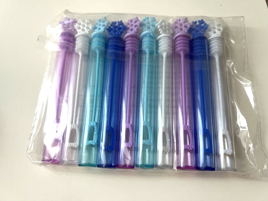 Różdżki do baniek 10szt. kraina lodu