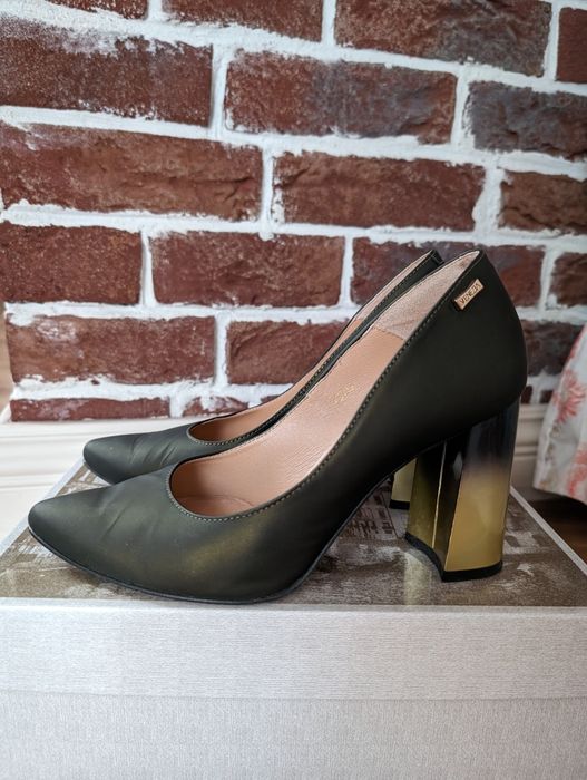 Venezia zielone czółenka, rozmiar 38