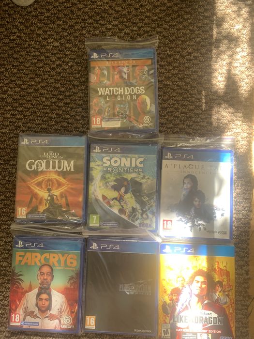 Продам игры на Playstation 4