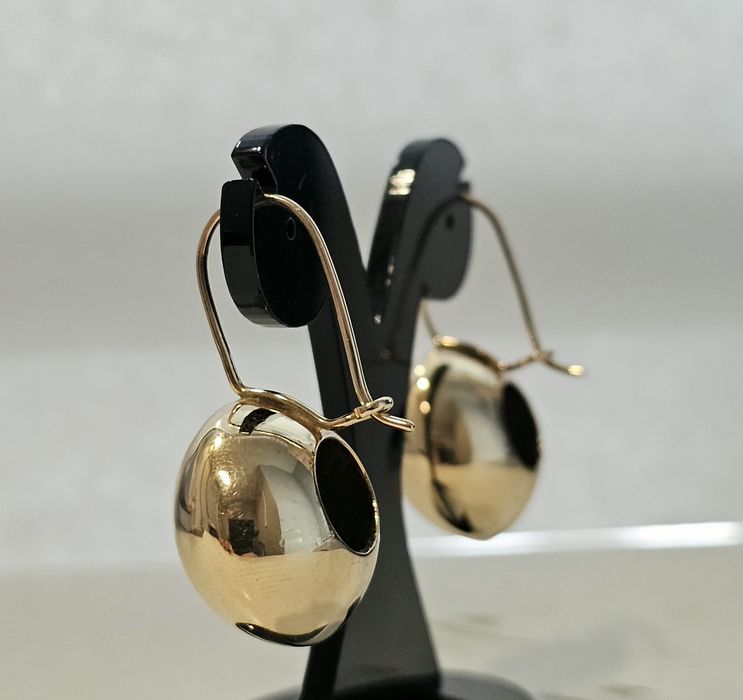 Piękne kolczyki złote 14 karatów