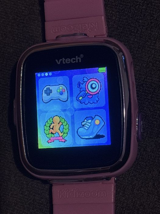 Relógio rosa Kidizoom da vtech
