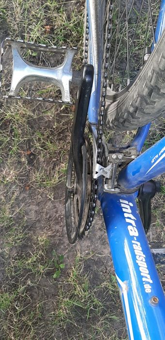 Rower niebieski młodzieżowy