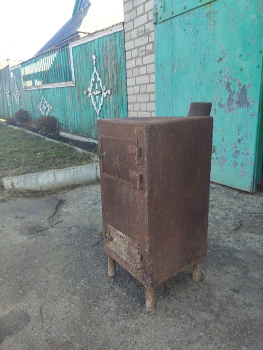 Компактная печка буржуйка