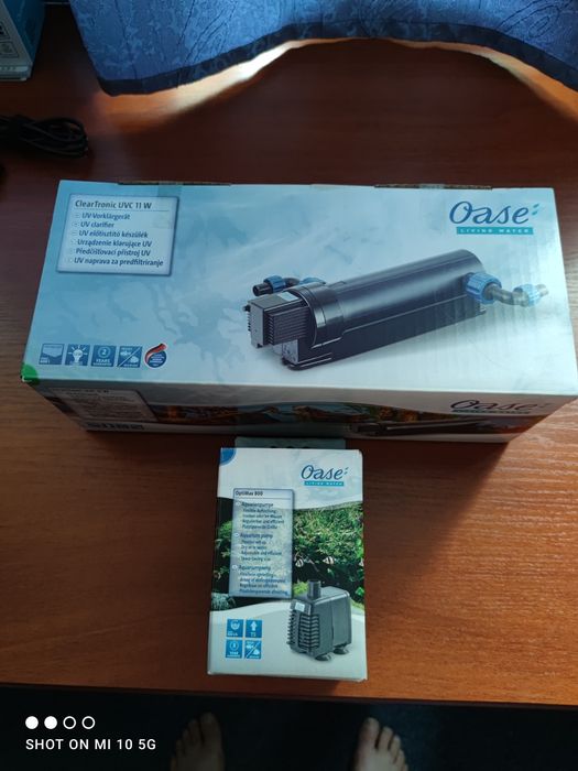 Zestaw lampa UFC 11 W + pompa