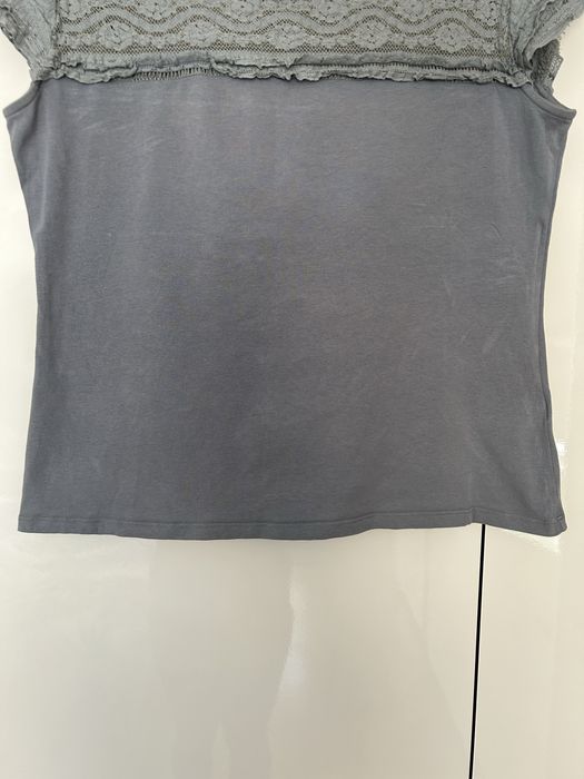 T-Shirt z koronką H&M Rozmiar L