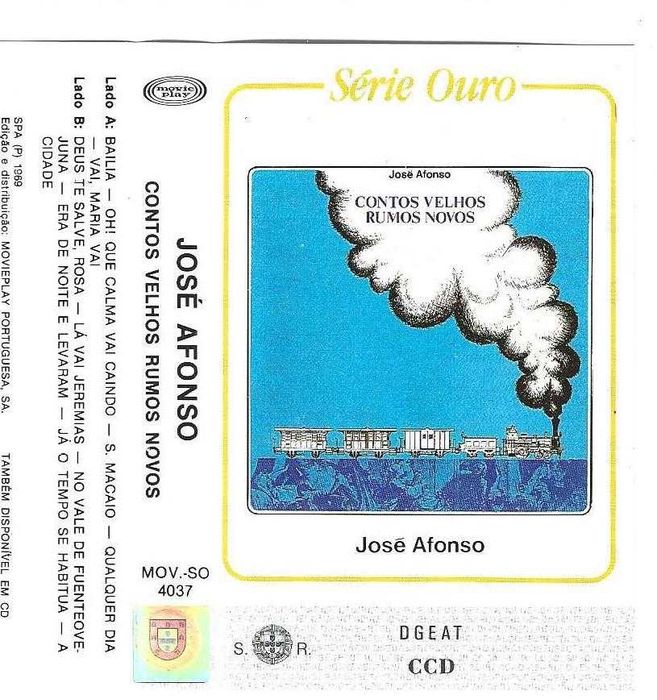 José Afonso	- - - - -		Contos Velhos, Rumos Novos	- - - - -	K7