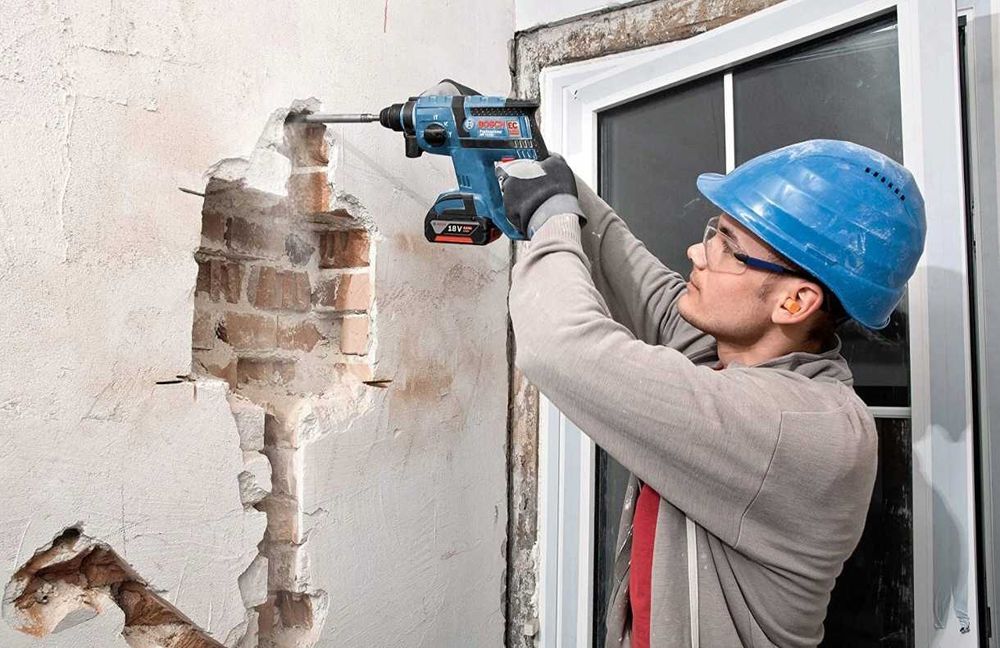 Nowe Dłuta Wiertla SDS-Plus 11 Elementów Walizka Aluminiową BOSCH