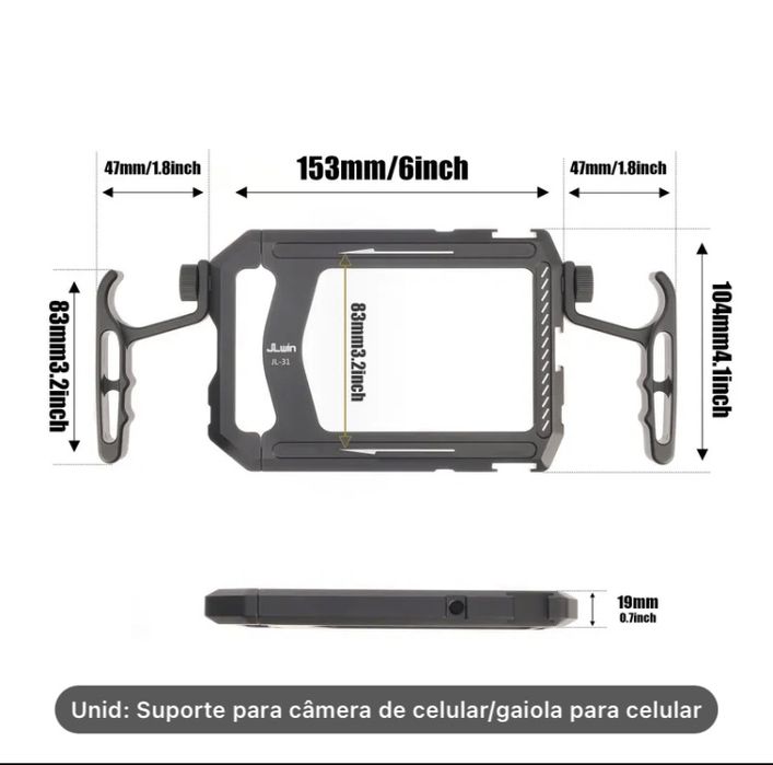 Cage suporte para Telemovel Universal