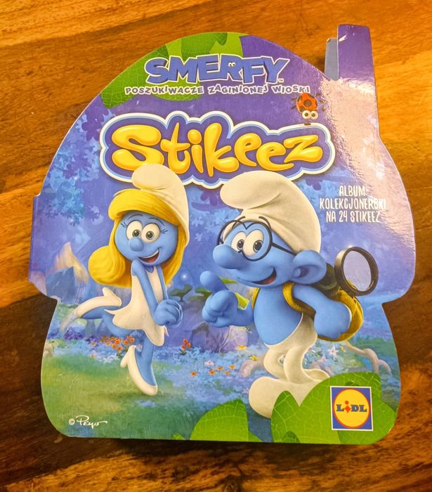 Stikeez smerfy zestaw