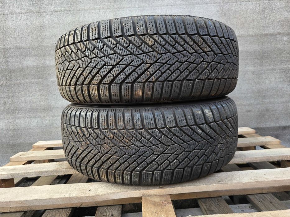 [Z454] 2x R17 225/55 Pirelli 225/55/17 STAN BDB! 23r Opony zimowe 7mm