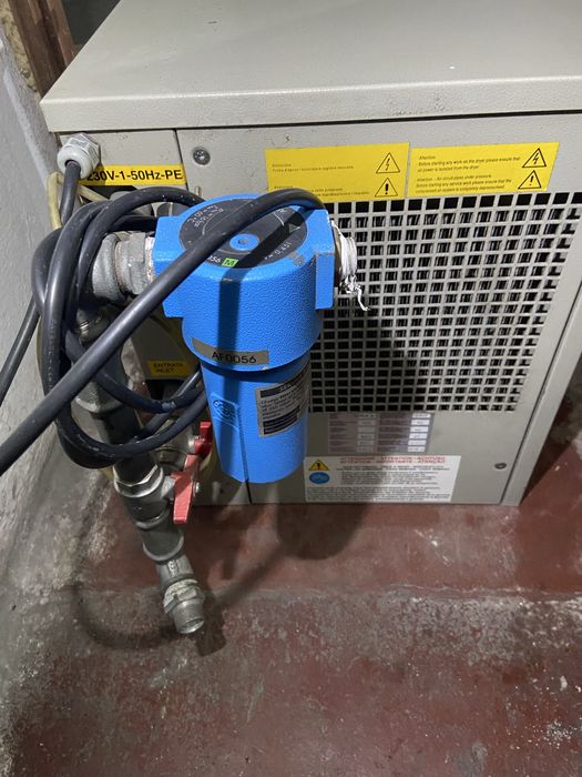 Aquecedor de ar comprimido