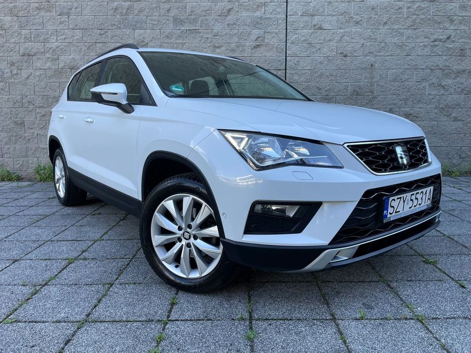 Seat Ateca 1.0 Benzyna Led Hak Kamera Czujniki Alu Klimatronik Serwisowany