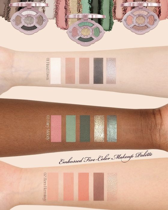 Палетка тіней Flower Knows