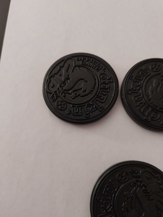 Lote 5 Master Cap Plastic Slammers, Dunkin, raros e colecionáveis