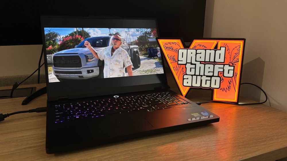 Lampka 3D LED "GTA VI"
