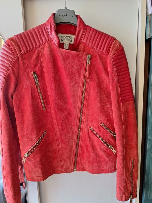 Kurtka skórzana mango rozm s