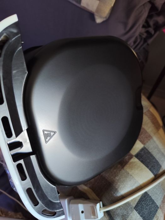 Cesto para air fryer, branca, novo