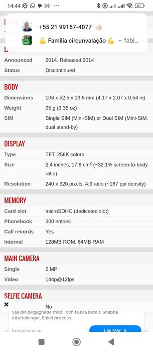 Smartphone Alcatel One Touch 2010G