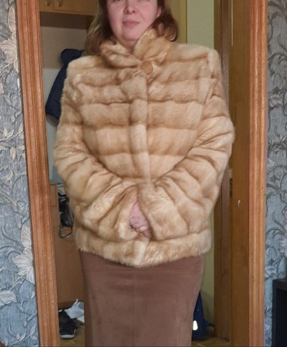 Шуба норкова полушубок