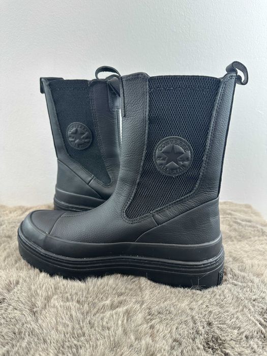 botki damskie Converse skórzane Chuck Taylor All Star Lugged Heel 39,5